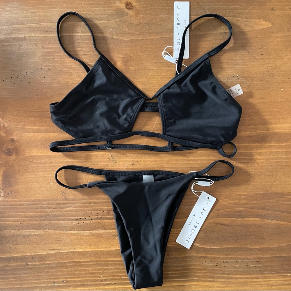 NWT Aquatropic Sorrento Brazilian Bikini Set